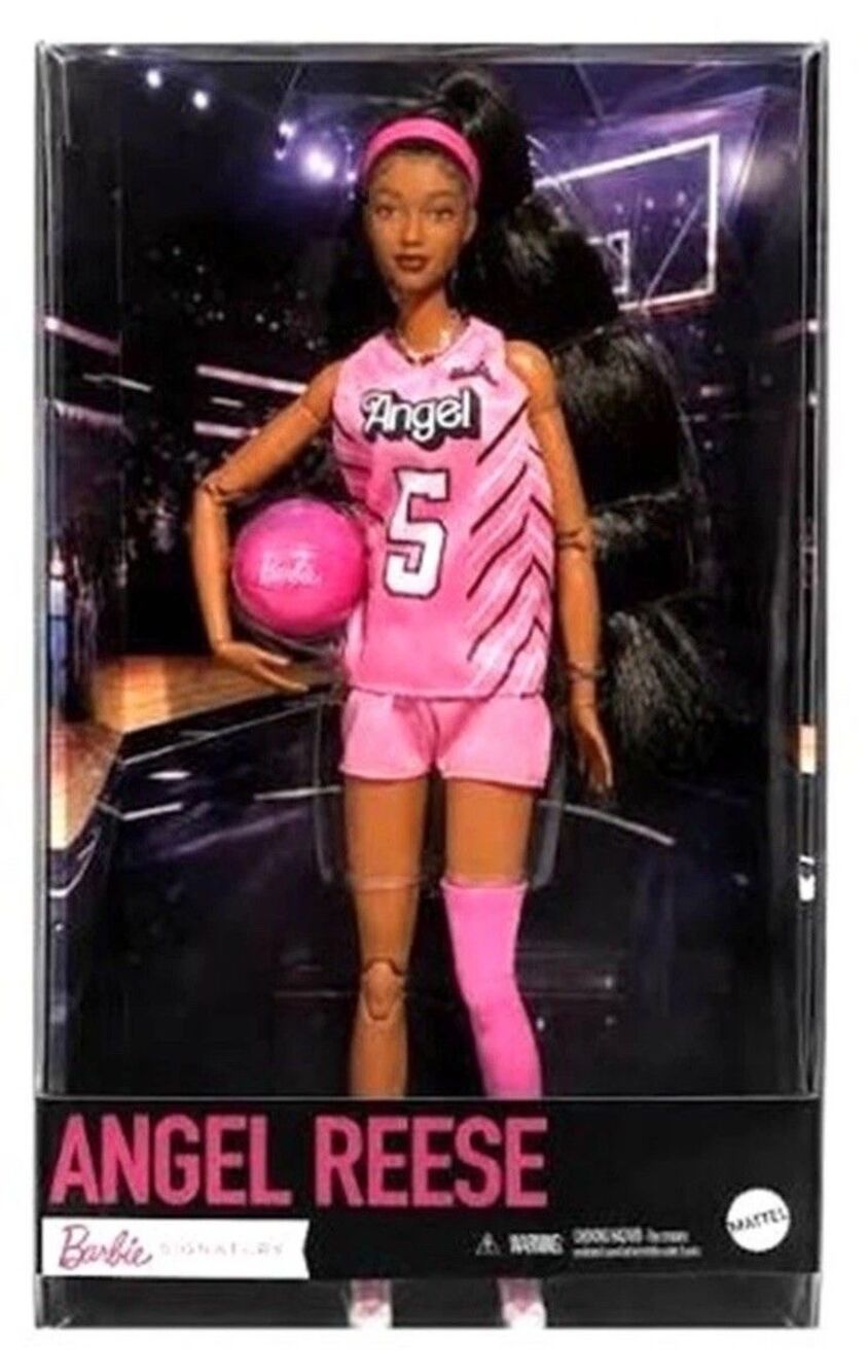 2026 WNBA Angel Reese Barbie Signature NIB